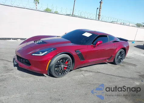2016 Chevrolet Corvette Z06 из США, поврежденный, VIN 1G1YP2D6XG5610826